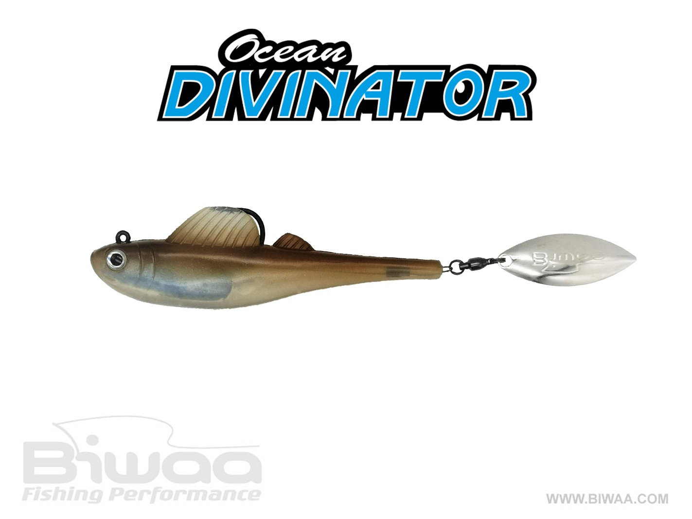 The OCEAN DIVINATOR is a whole new concept of soft lure 